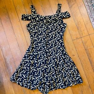 Vintage Floral Romper